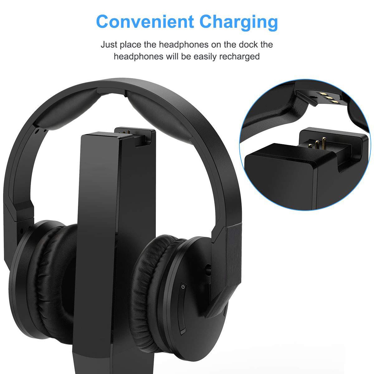 Wireless Optical TV Headphones