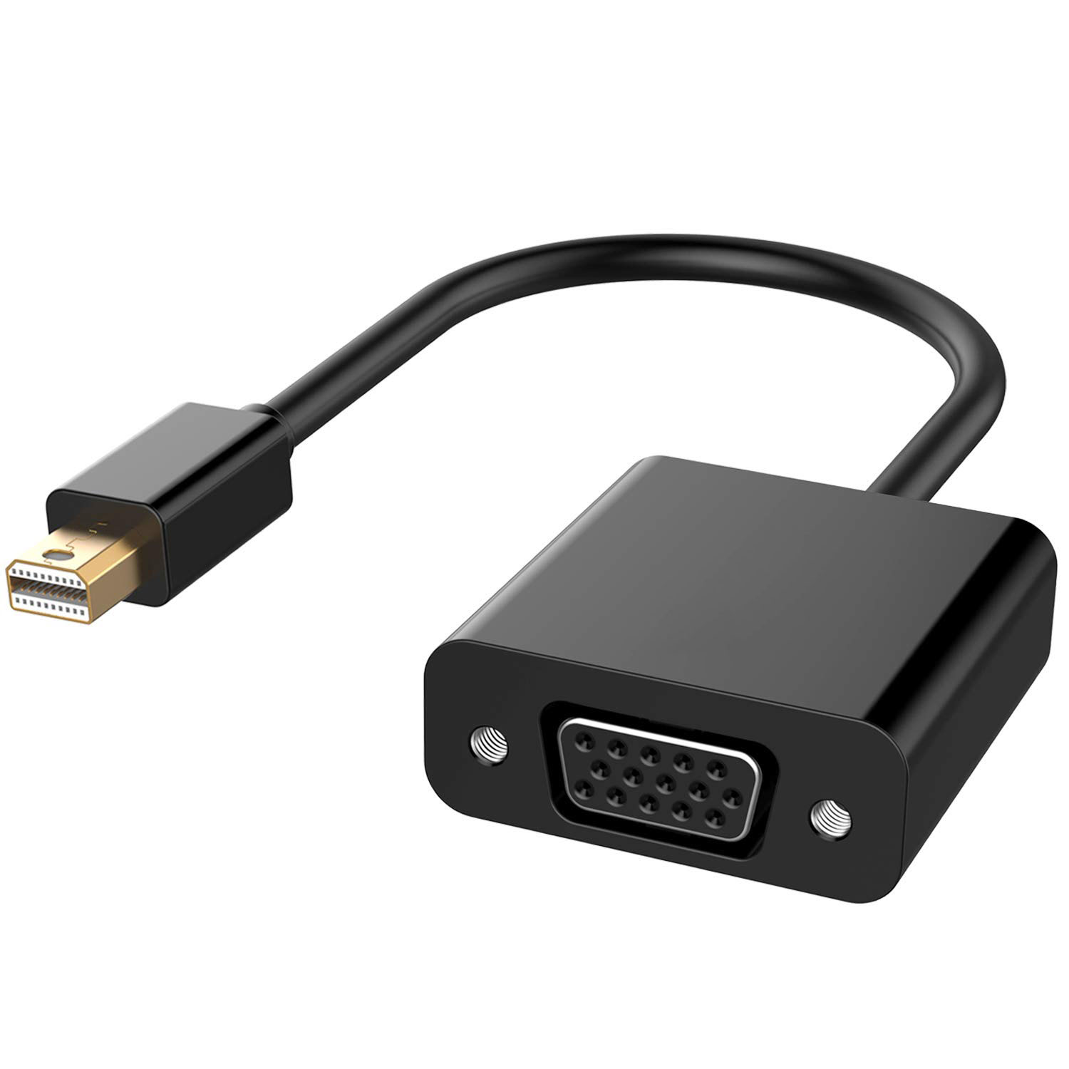 Mini DisplayPort (Mini DP) to VGA Adapter