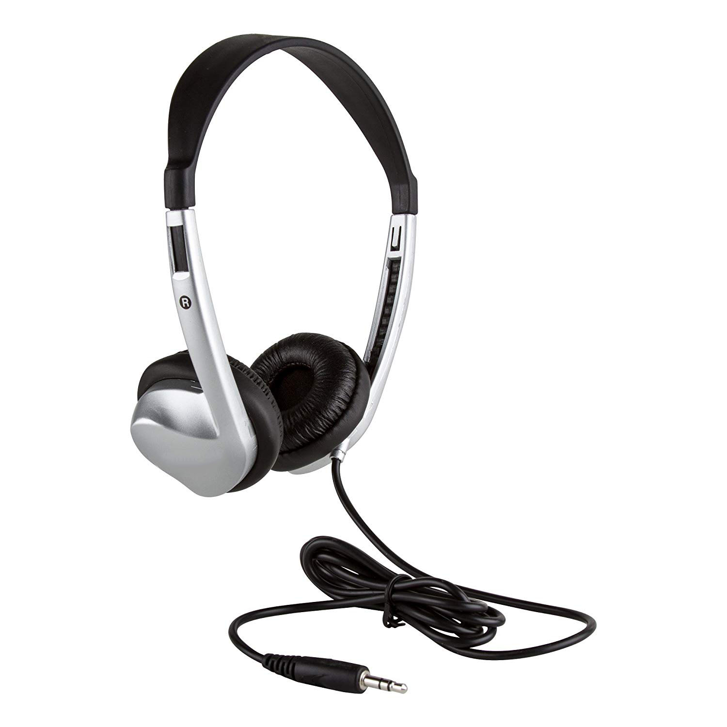 Stereo School Headphone with Leatherette Ear Cushion