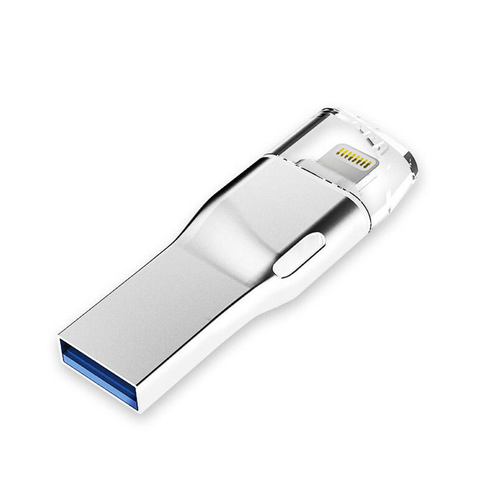 Certified USB 3.0 Flash Drive Lightning Pendrive for iPhone iPad - 64GB