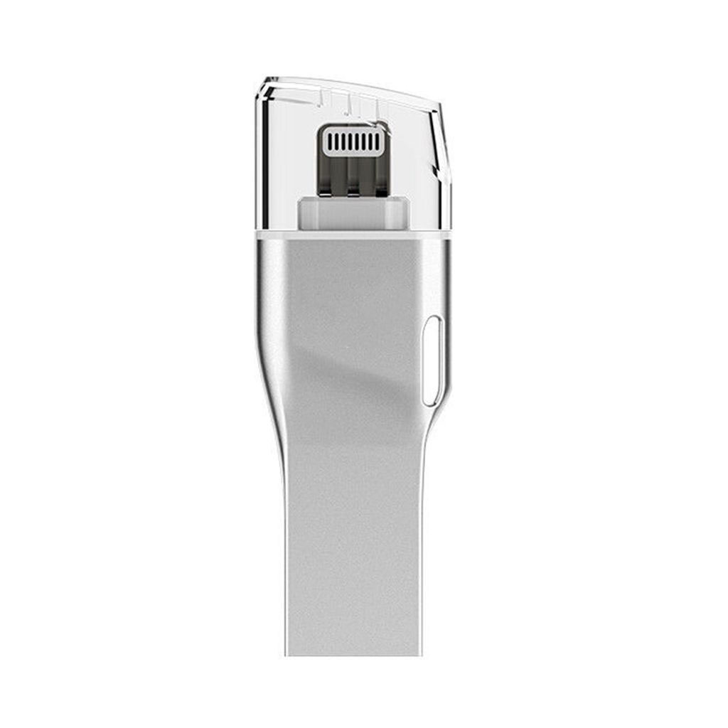 Certified USB 3.0 Flash Drive Lightning Pendrive for iPhone iPad - 64GB