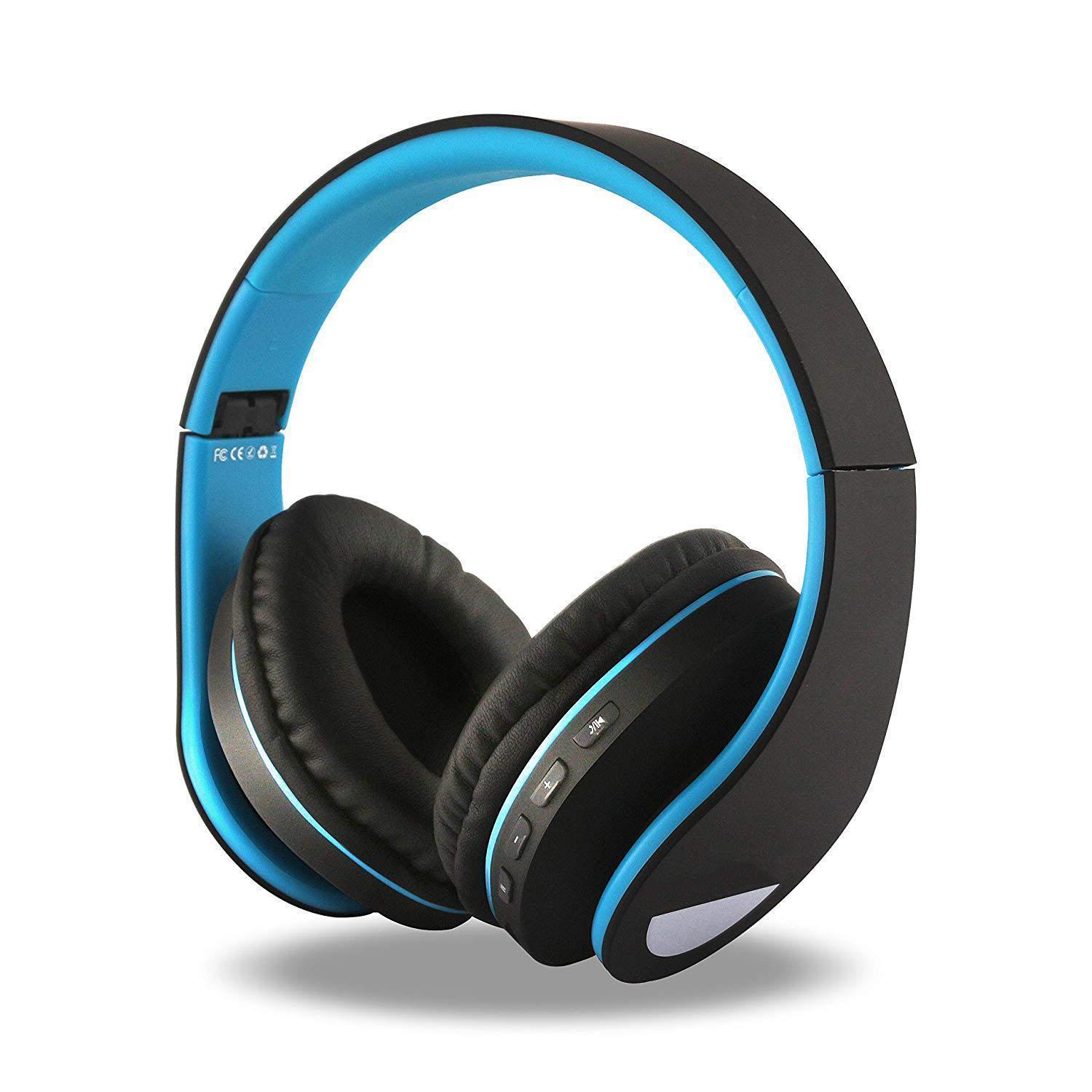 Dual Mode Wireless Headset, On Ear Headphone Foldable