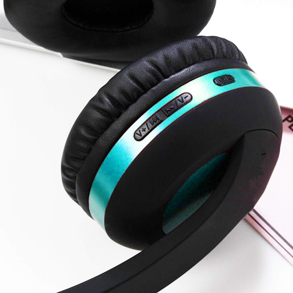 Wireless Headset with Mic,Foldable Bluetooth Headphone