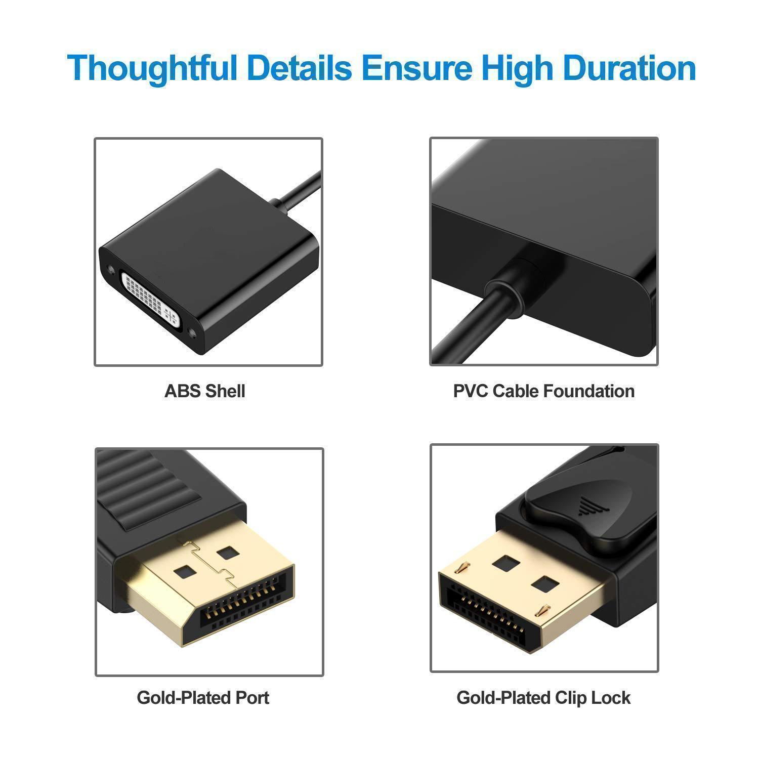 DP to DVI Adapter