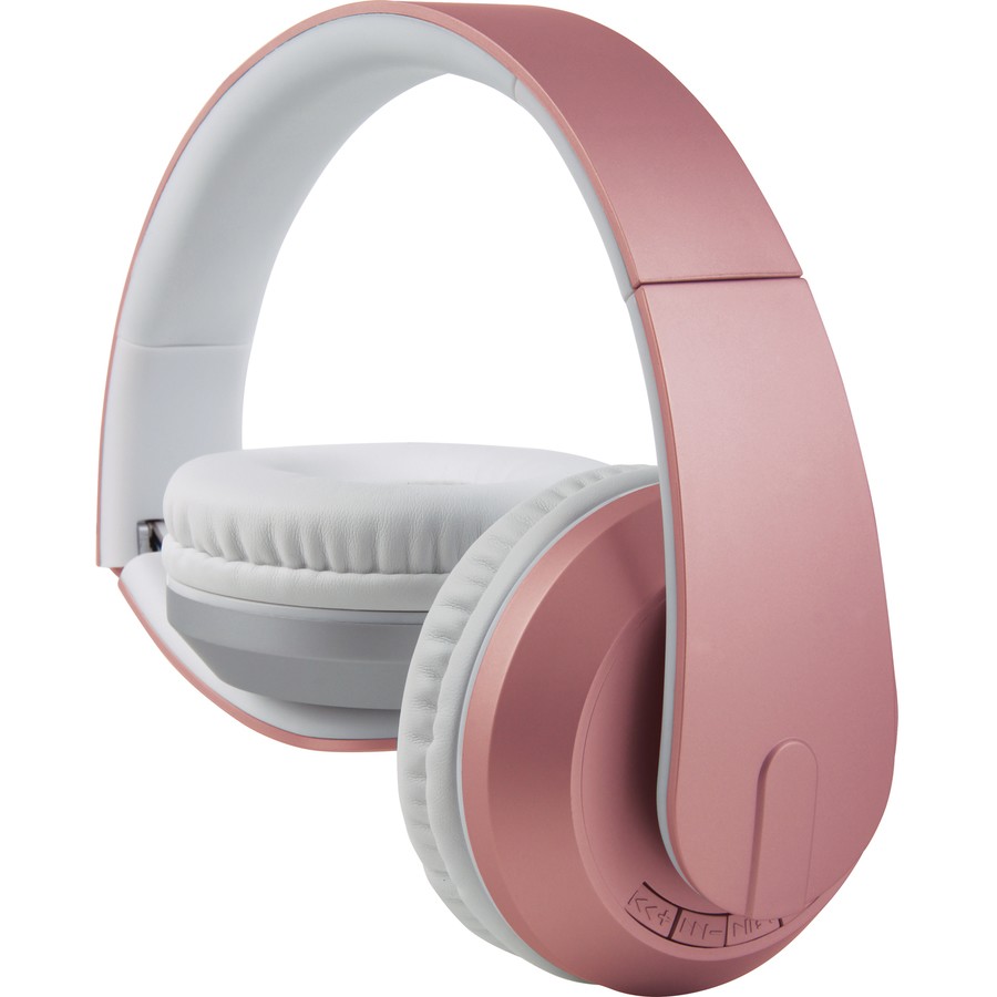 Ears Bluetooth Metallic Headphones - Rose Gold