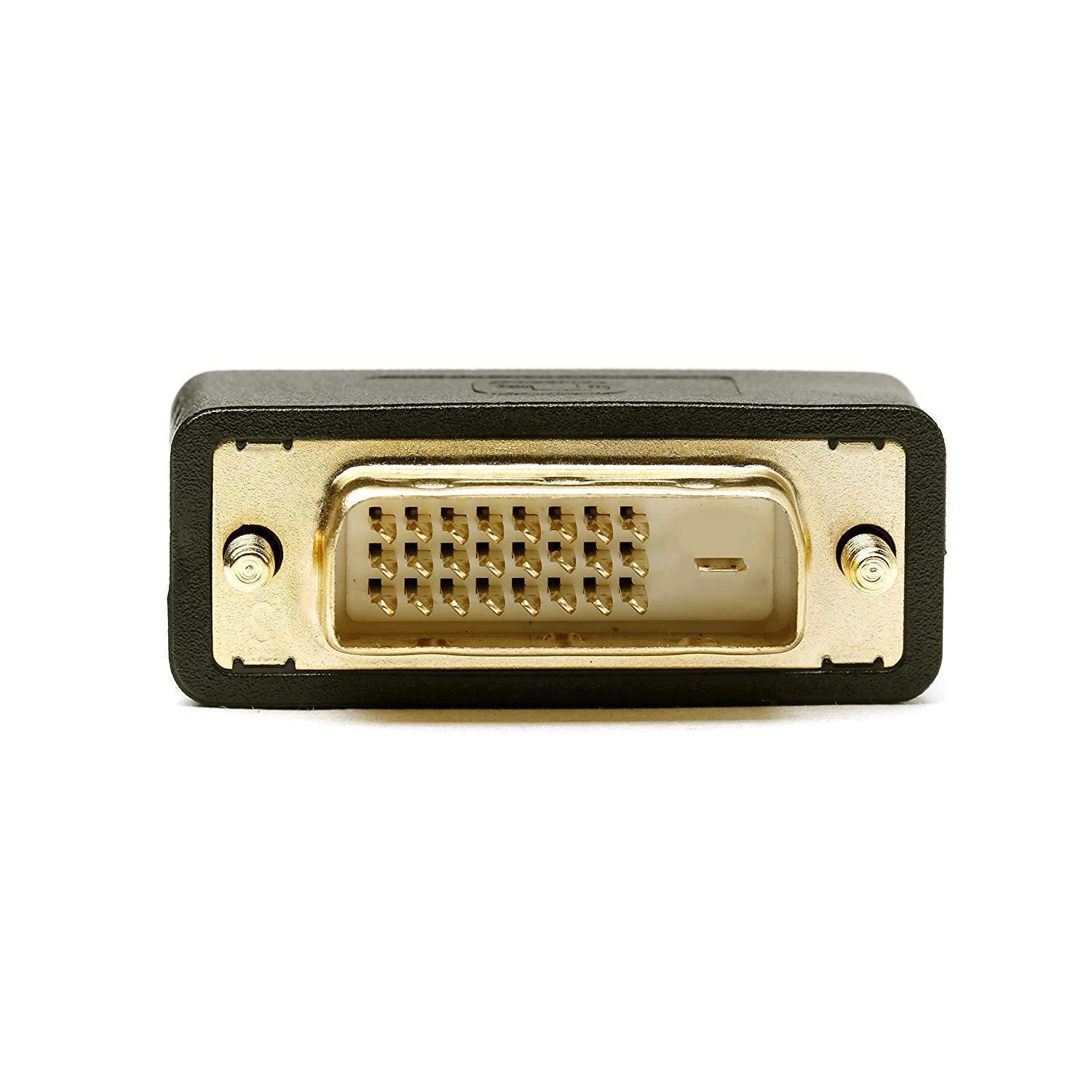 Dvi-d Male to dvi-i Female Port Saver Adapter