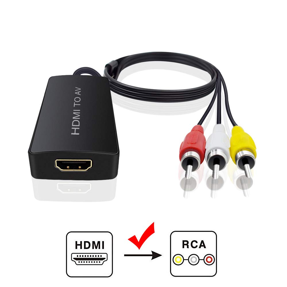 HDMI to Audio Video Converter, HDMI to RCA Converter