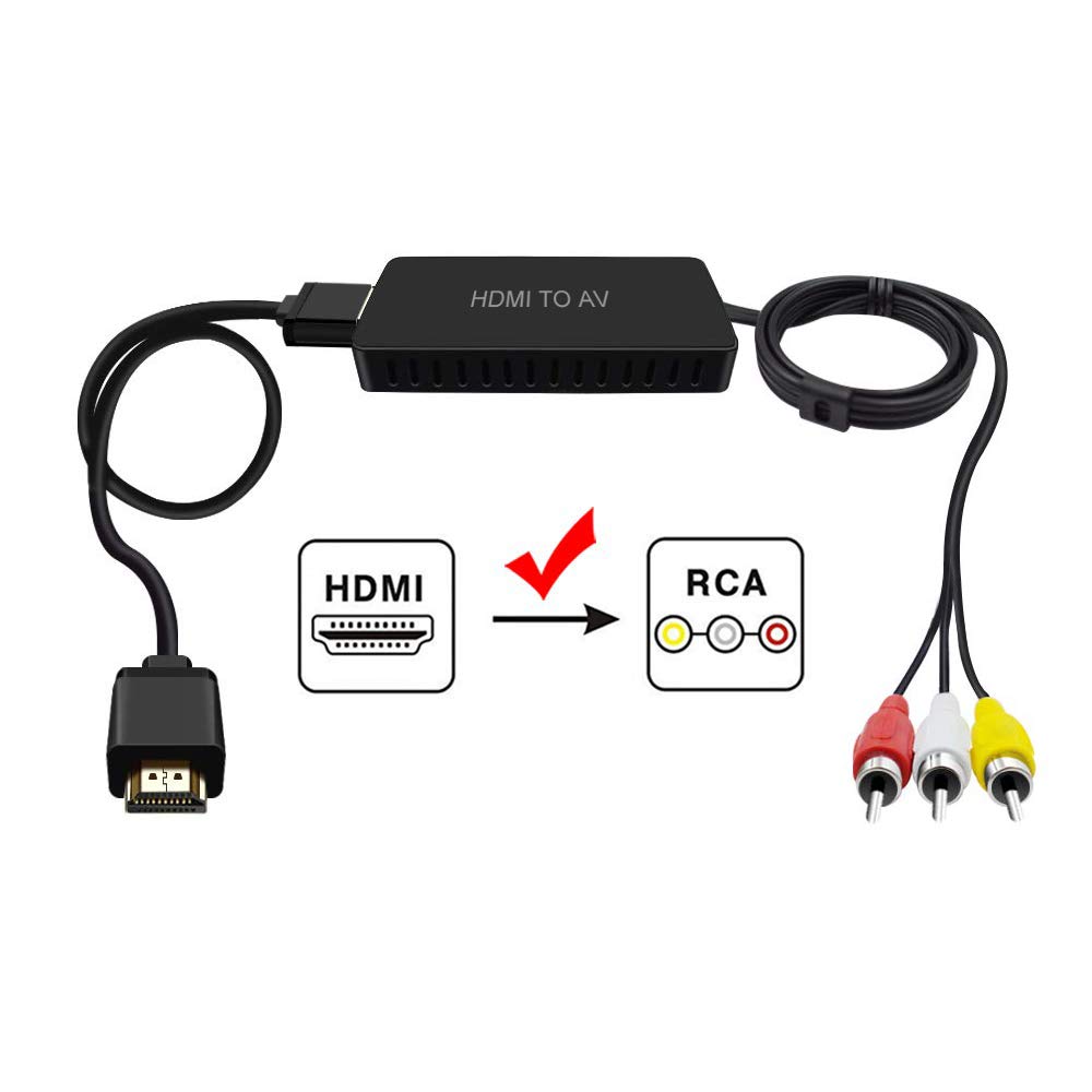 HDMI to Audio Video Converter, HDMI to RCA Converter