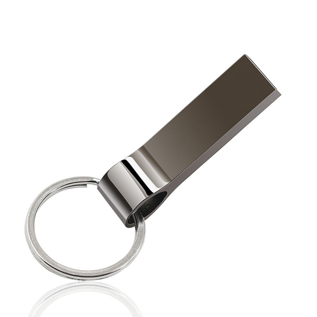 USB Flash Drive Metal Pen Drive 32GB with Keychain