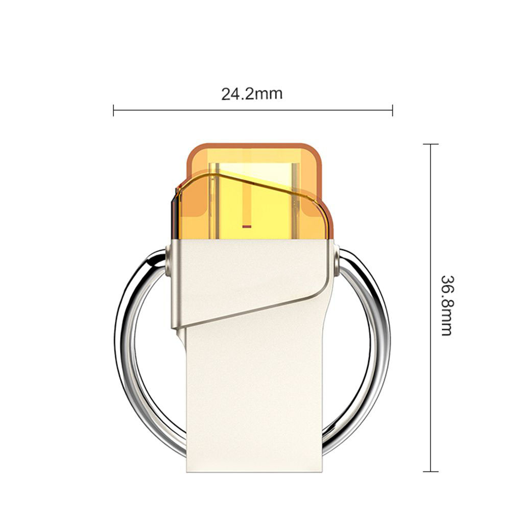 Type-C & USB 3.0 Dual Flash Drive - 64GB