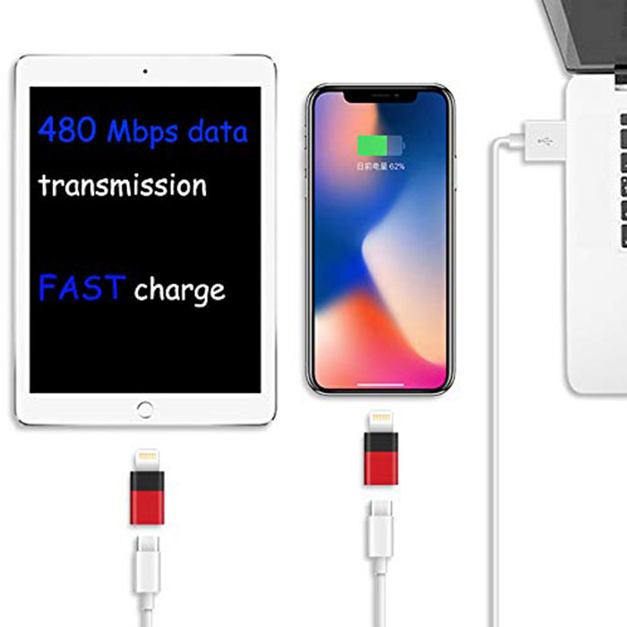 IOS Adapter, USB C (Female) to iOS (Male) Adapter