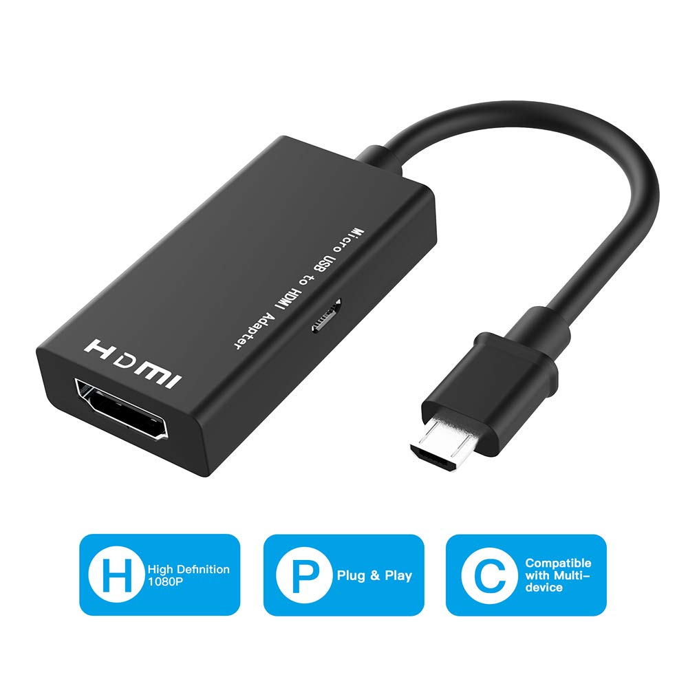 Micro USB to HDMI 1080P Video Graphic Converter