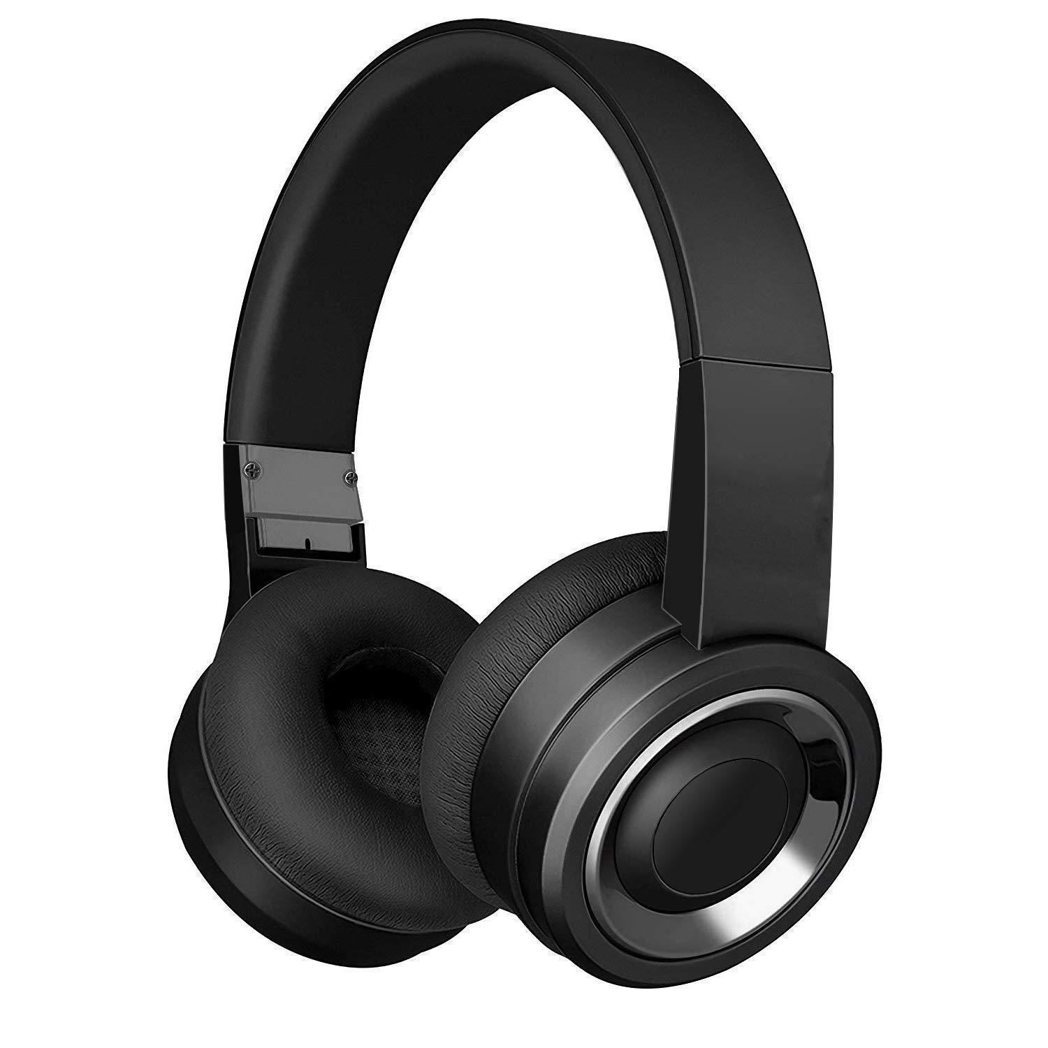 Wireless and Wired Over-Ear Headset with Comfortable Earpad